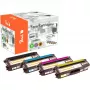 Peach Remanufactured Toner Cartridge MultiPack for Brother TN-321 (Black, Cyan, Magenta, Yellow) - 4-Pack