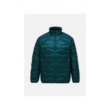 PEAK PERFORMANCE Vyriška pūkinė striukė Helium Down Jacket žalia, dydis S - 700 Fill Power, perdirbtas poliamidas, suspaudžiama
