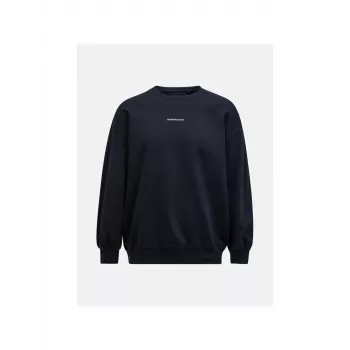 PEAK PERFORMANCE Vyriškas Original Terry Crew megztinis juodas M