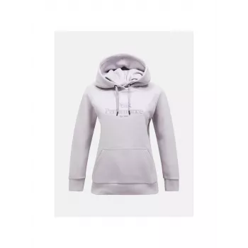 PEAK PERFORMANCE W Original Hood Hoodie Grey Melange - S