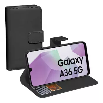PEDEA Book Cover Classic, skirtas Samsung Galaxy A36/A56 5G – juoda