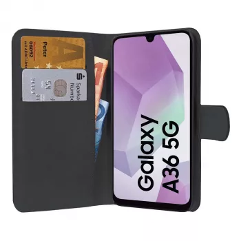 PEDEA Book Cover Classic, skirtas Samsung Galaxy A36/A56 5G – juoda