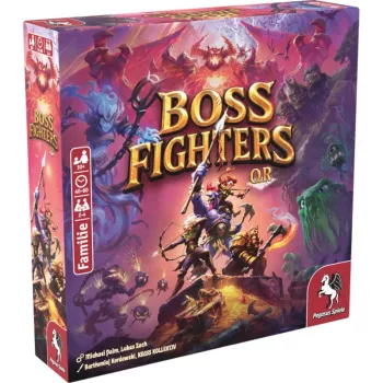 Pegasus Spiele Boss Fighters QR kooperacinis kortų žaidimas (51270G)