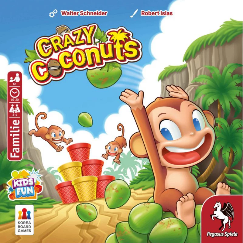 Pegasus Spiele žaidimas Crazy Coconuts
