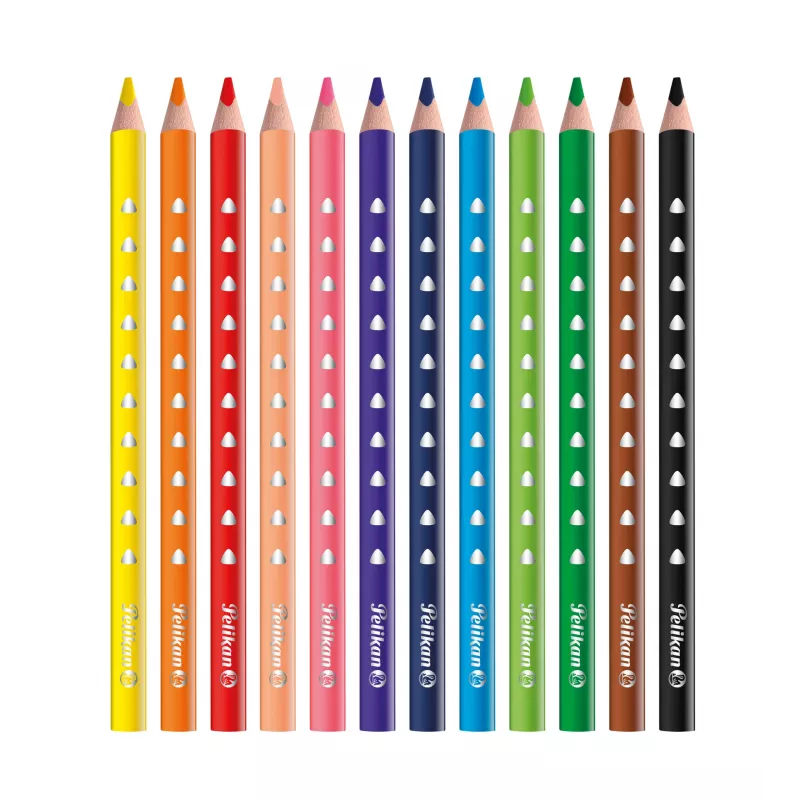 Pelikan 700627 spalvoti pieštukai – 12 spalvų rinkinys