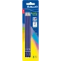Pelikan 978783 2B šešiakampis grafito pieštukas, mėlynas, FSC sertifikuota mediena, Vokietija, lizdinė pakuotė