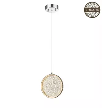 Pakabinamas šviestuvas LED Napoli A2378-1 20cm 10W Šiltai balta