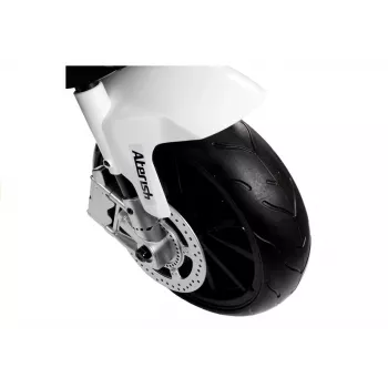 PETMEX BMW S1000RR baterijomis varomas vaikiškas motociklas-triciklis juodas