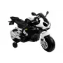 PETMEX BMW S1000RR baterijomis varomas vaikiškas motociklas-triciklis juodas