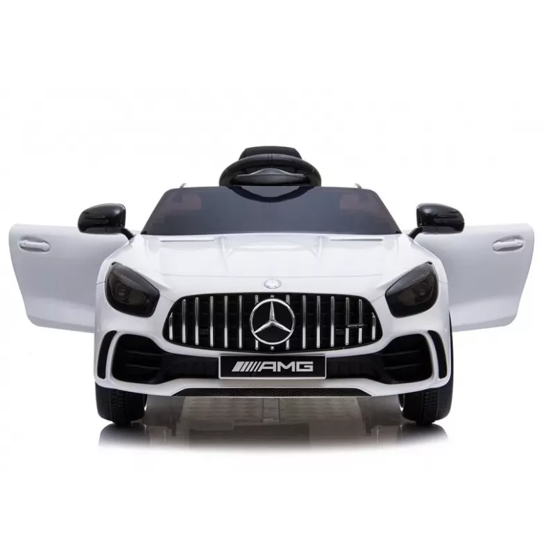 PETMEX Mercedes-AMG GTR 12V vaikiškas elektromobilis - baltas