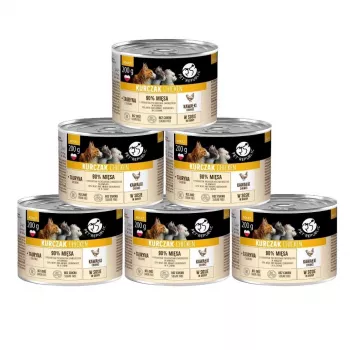 PETREPUBLIC Adult Chicken Chunks in Sauce šlapias kačių maistas – 10 x 200g