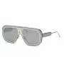 PHILIPP PLEIN MAN SPP050-99579X Akiniai Nuo Saulės Juodas Acetatas Pilki Lęšiai 57mm