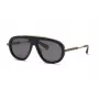 PHILIPP PLEIN MAN SPP151M570700 Akiniai Juodas Acetatas Pilki Lęšiai 57mm