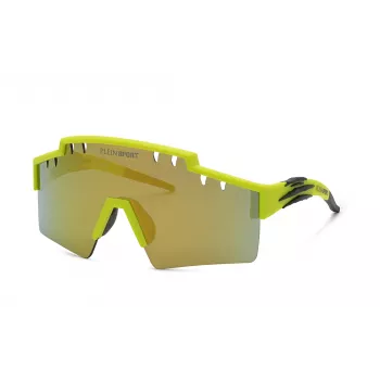 PHILIPP PLEIN MAN Akiniai SSP001-991KCX Oversized Shield Juoda Pilka UV400