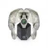 Vyriškas laikrodis Philipp Plein PWPMA0224 43mm juodas ciferblatas silikoninis dirželis