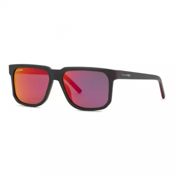 Philipp Plein Sport vyriški akiniai nuo saulės SSP037-59L46P - juodas rėmelis, pilkai dūminiai gradientiniai stiklai - 59/16/150 mm