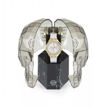 Philipp Plein The $keleton Automatinis Vyriškas Laikrodis PWPSA0624 42mm Juodas Silikonas