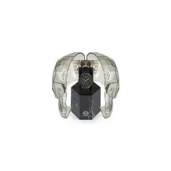 Philipp Plein The $keleton Vyriškas Automatinis Laikrodis PWPRA0624 46mm Nerūdijantis Plienas Juodas Silikonas