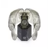 Philipp Plein The $kull vyriškas laikrodis PWVBA0223 44mm nerūdijantis plienas kvarcinis juodas ciferblatas silikoninis dirželis