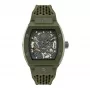 Philipp Plein The $kull vyriškas laikrodis PWVBA0223 44mm nerūdijantis plienas kvarcinis juodas ciferblatas silikoninis dirželis
