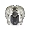 Philipp Plein The Skeleton vyriškas laikrodis PWUBA0323 44mm juodas IP nerūdijantis plienas silikonas