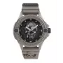 Philipp Plein The Skeleton vyriškas laikrodis PWUBA0323 44mm juodas IP nerūdijantis plienas silikonas