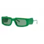 PHILIPP PLEIN Unisex Akiniai SPP119M580859 – Juodas Rėmelis, Pilki Lęšiai, 58mm