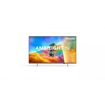 Philips 65PQS8501/12 65 colių QLED Ambilight išmanusis televizorius 4K UHD Titan OS juodas