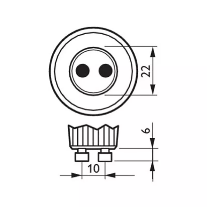 Philips CorePro LED Spot 5-50W GU10 827 36° Dimmable - Šilta balta šviesa