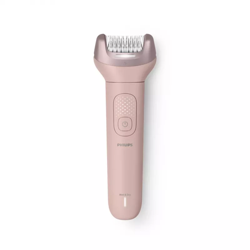 Philips Epilator Series 9000 BRE718/00 belaidis šlapias ir sausas epiliatorius su 32 pincetais, keraminiais diskais, Opti-Light, 2 greičiais, ličio jonų baterija, 40 min veikimo laiku, komplekte Optimal Contact gaubtas, Delicate Area gaubtas, šveitimo pir