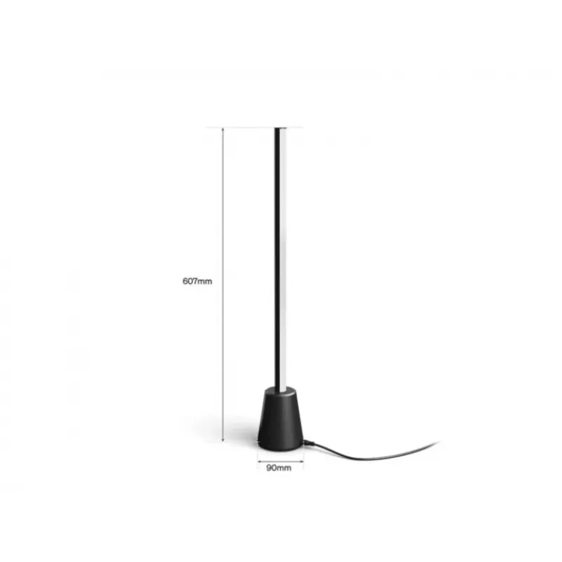 Philips Hue Gradient Play stalinė lempa, juoda
