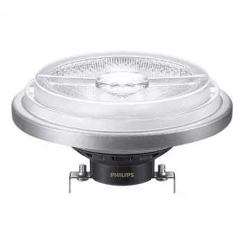 Philips MASTER ExpertColor 10.8W LED AR111 Reflektorius G53 40° Šilta balta 2700K Dimmable