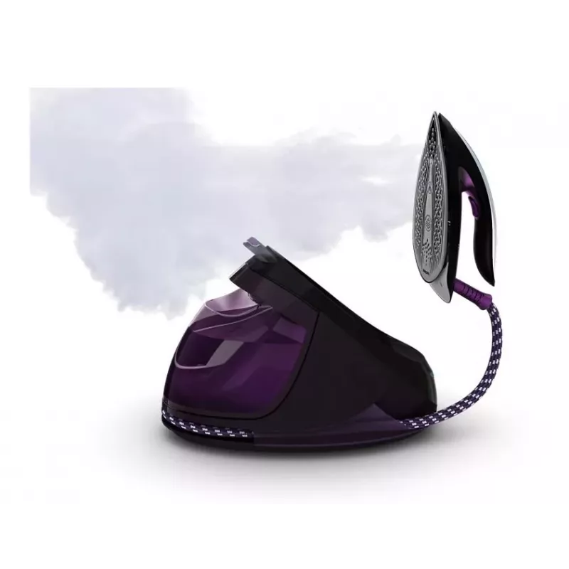 Philips PerfectCare Elite Max Steam Generator Iron GC9650/80 2700W Black Purple