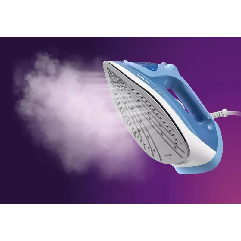 Philips Series 3000 Steam Iron DST3020/20 - 2600W, Keraminis padas, 300 ml talpa