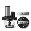 Philips Series 5000 Virtuvinis kombainas pjaustytuvas HR1504/00, 800 W, 2.1 L dubuo, baltas