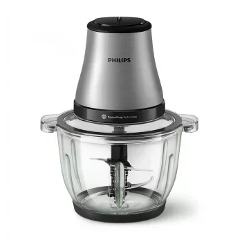 Philips Series 5000 Virtuvinis kombainas pjaustytuvas HR1504/00, 800 W, 2.1 L dubuo, baltas