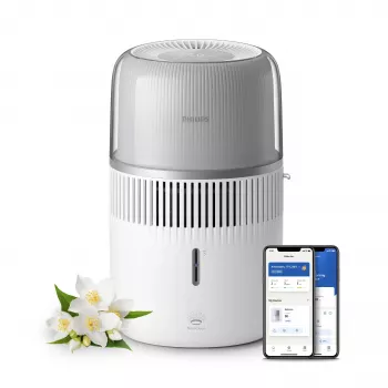 Philips Series 5000 HU5710 Aromatinis difuzorius ir drėkintuvas sidabrinis baltas