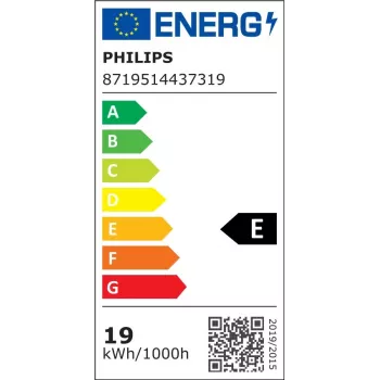 Philips Smart WFB A80 E27 RGB LED lemputė, 15 W (atitinka 150 W), 1500 liumenų, reguliuojama balta ir spalvota, pritemdoma, veikia su Alexa