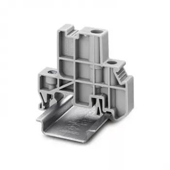 Phoenix 1201413 End Stop E/UK 1, DIN Rail Montavimui, Poliamidas, Pilka, 9,5 mm Plotis