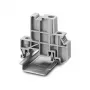 Phoenix 1201413 End Stop E/UK 1, DIN Rail Montavimui, Poliamidas, Pilka, 9,5 mm Plotis