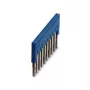 Phoenix 3036916 FBS 10-5 BU kištukinis tiltelis, 10 pozicijų, 5,2 mm žingsnis, mėlynas