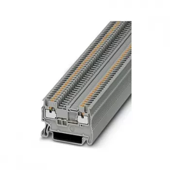 Phoenix 3208100 PT 1,5/S prakišamoji gnybtų juosta, Push-in, 1,5 mm², pilka