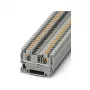 Phoenix Contact 3211757 PT 4 praėjimo gnybtas, Push-in, 4 mm², 1000 V, 32 A, pilkas