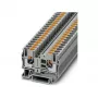 Phoenix 3211813 PT 6 6 mm² įspaudžiama praėjimo gnybtų juosta, pilka