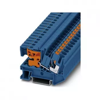 Phoenix 3213967 N-atjungimo gnybtų blokas PTN 6, Push-in, 6 mm², 500 V, 41 A, pilkas