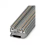 Phoenix Contact PT 1,5/S-TWIN Push-in dviejų lygių gnybtų blokas, pilkas, 1,5 mm², 500 V, 17,5 A, montavimui ant DIN bėgelio