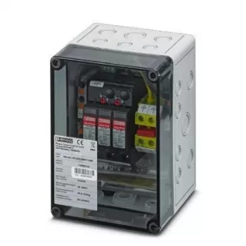PHOENIX CONTACT Apsaugos nuo viršįtampių dėžė 1 MPPT, 1/2 tipo, 1000 V DC, IP65