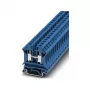 Phoenix Contact UK 6 N BU praėjimo gnybtas, varžtinis sujungimas, 6 mm², 800 V, 41 A, mėlynas