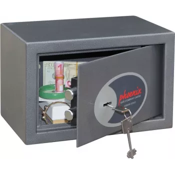 PHOENIX SAFE 83030040 Atspari ugniai seifas 85 litrų su elektroniniu užraktu, 60 minučių apsauga nuo ugnies, antracito spalvos