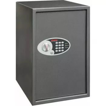 Phoenix Safe SS0805E Vela Home Office Burglary Protection Safe, 49L, Dark Grey